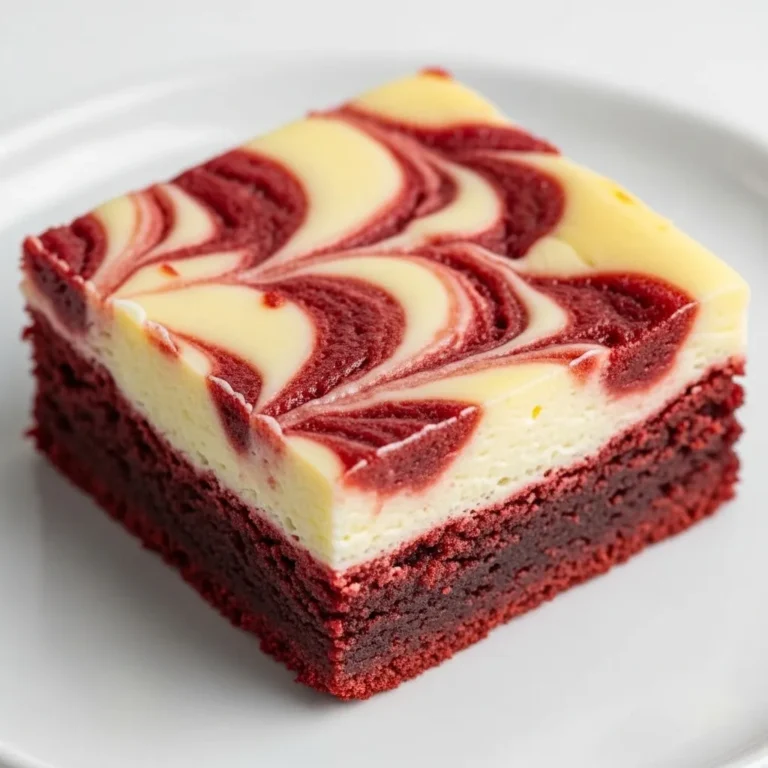Red Velvet Cheesecake Brownies