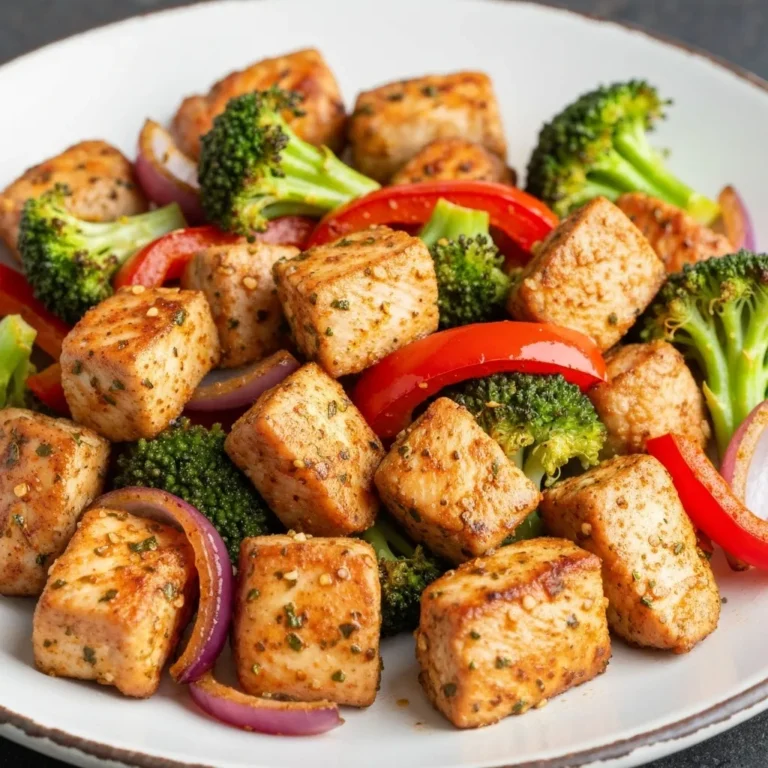 Air Fryer Chicken Breast and Vegetables