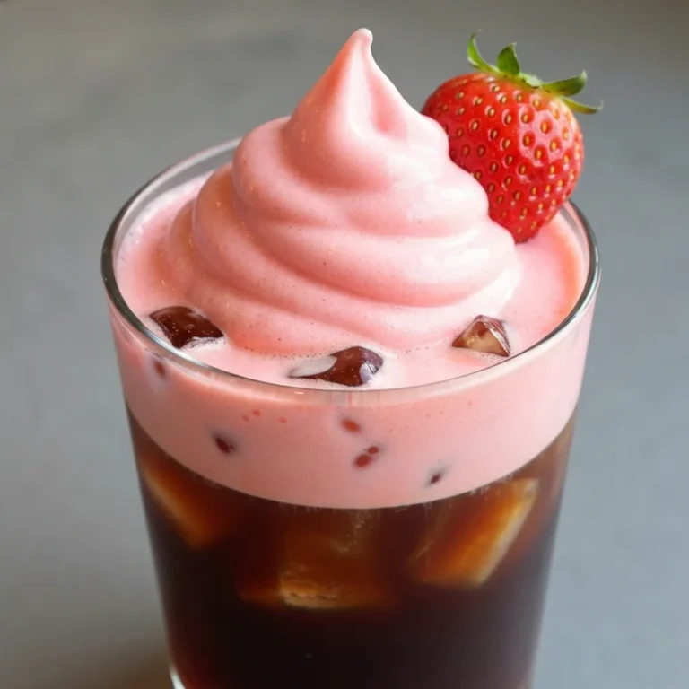 Strawberry Foam Cold Brew