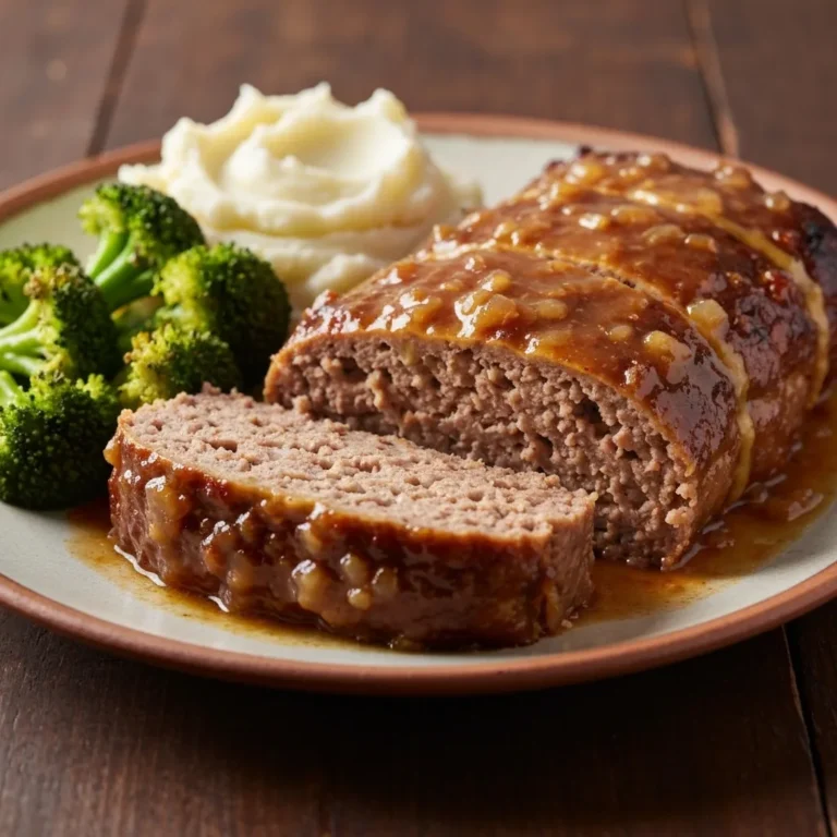 Easy Lipton Onion Soup Meatloaf