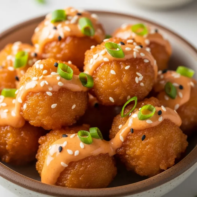 Crispy Bang Bang Salmon Bites