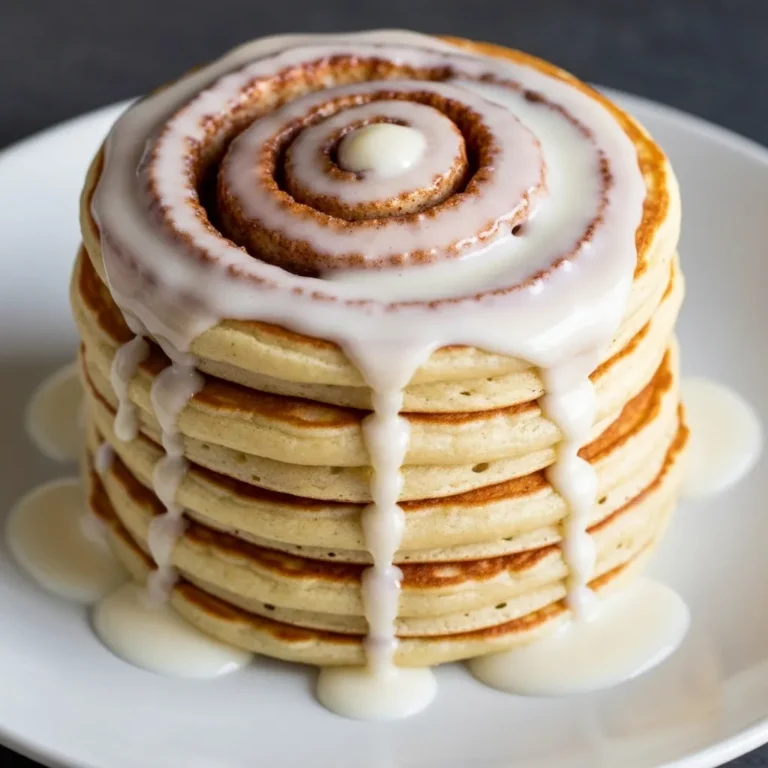 Cinnamon Roll Pancakes