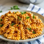 Read more about the article Simple Beef Enchilada Pasta One-Pan Meal