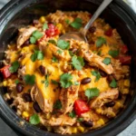 Read more about the article Easy Southwest Crock Pot Chicken and Rice Recipe