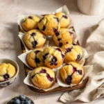 Read more about the article Healthy Lemon Blueberry Muffins
