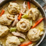 Read more about the article Easy Homemade Chicken and Dumplings with Biscuits