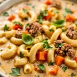 Read more about the article Creamy Parmesan Italian Sausage Soup Recipe