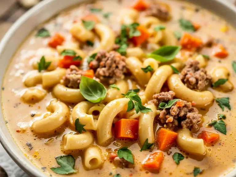 Creamy Parmesan Italian Sausage Soup Recipe