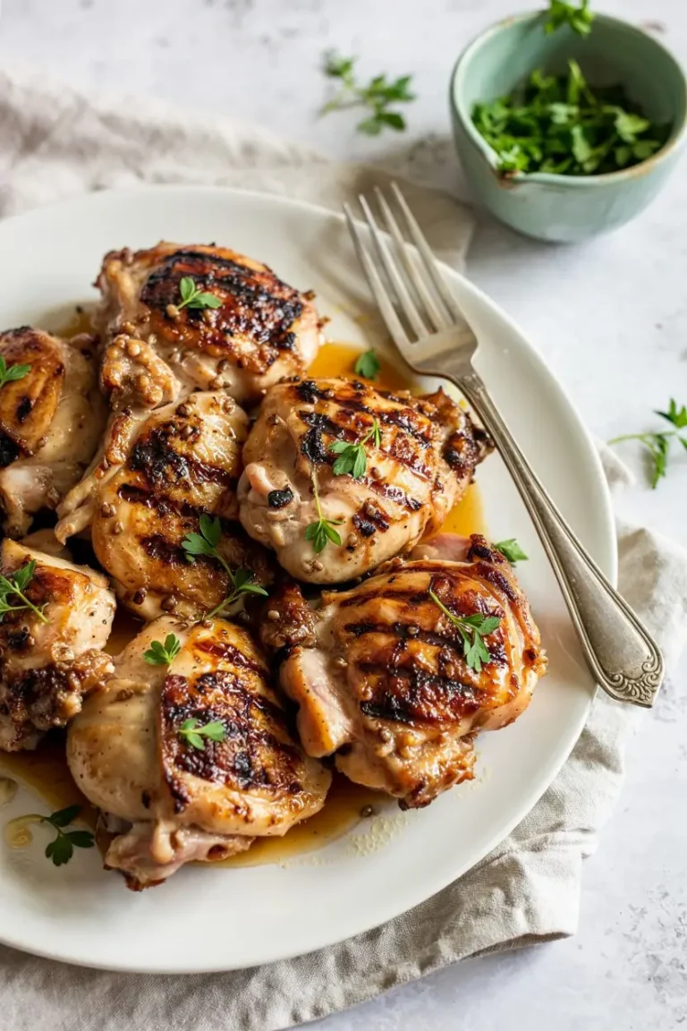 Juicy Grilled Chicken Thigh Marinade Recipe