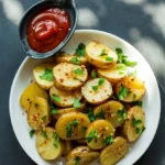 Read more about the article Crispy Air Fryer Sliced Potatoes Recipe