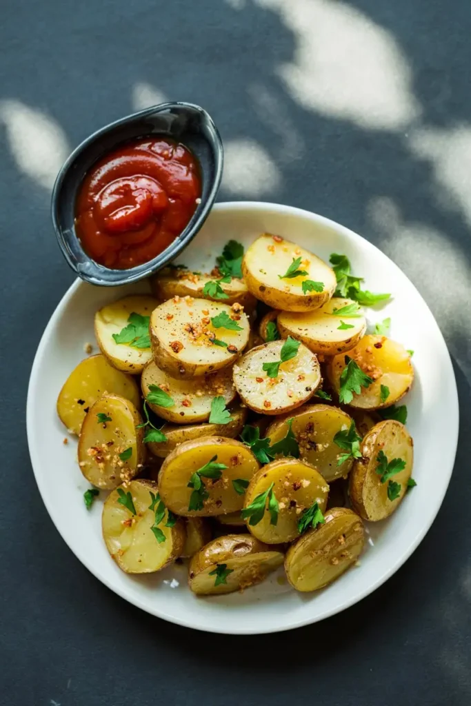 Crispy Air Fryer Sliced Potatoes Recipe