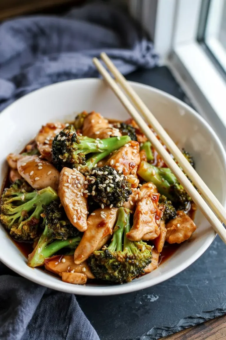 Chinese Chicken and Broccoli Stir Fry