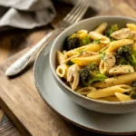 Read more about the article Creamy Broccoli and Chicken Penne