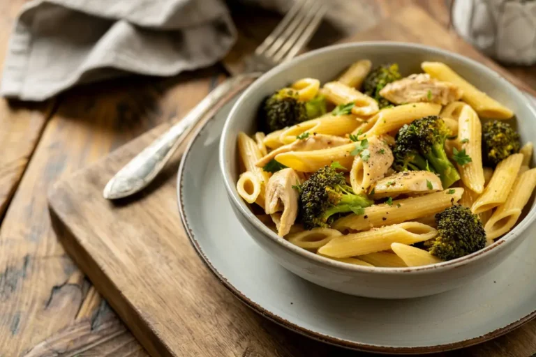 Creamy Broccoli and Chicken Penne