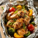 Read more about the article Teriyaki Chicken and Pineapple Foil Packets (Packed with Flavor!)