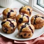 Read more about the article Homemade Banana Blueberry Muffins With Protein Boost