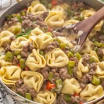 Read more about the article Philly Cheesesteak Tortellini Pasta