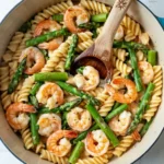Read more about the article Lemon Pesto Shrimp Pasta