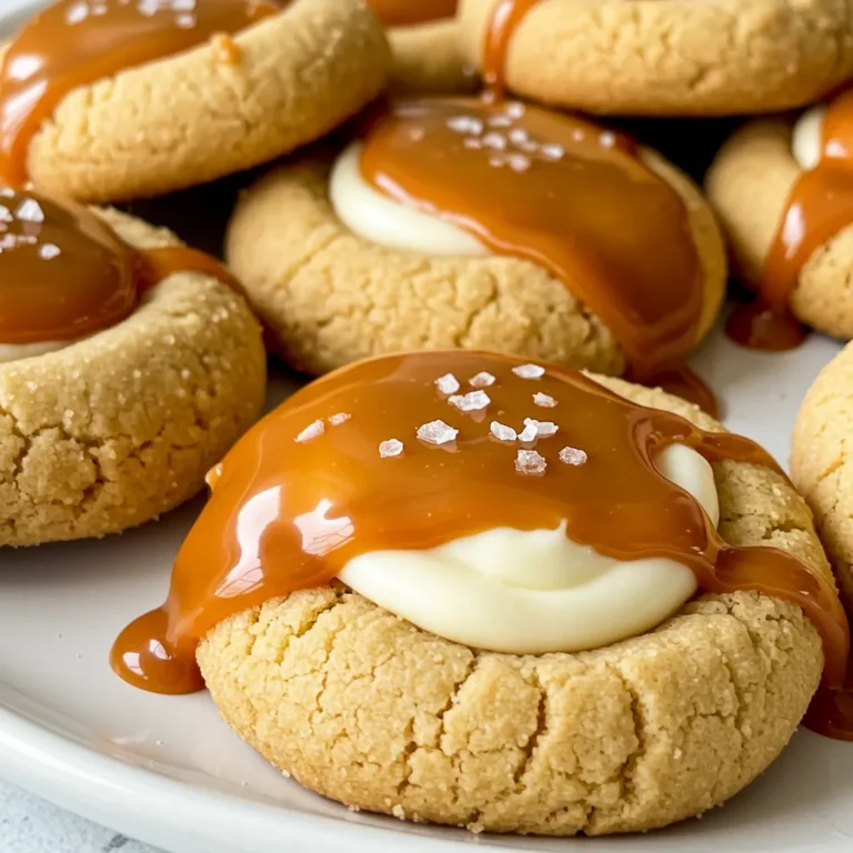 Caramel Cheesecake Cookies