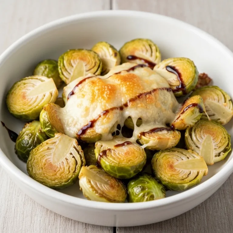 Parmesan Roasted Brussels Sprouts
