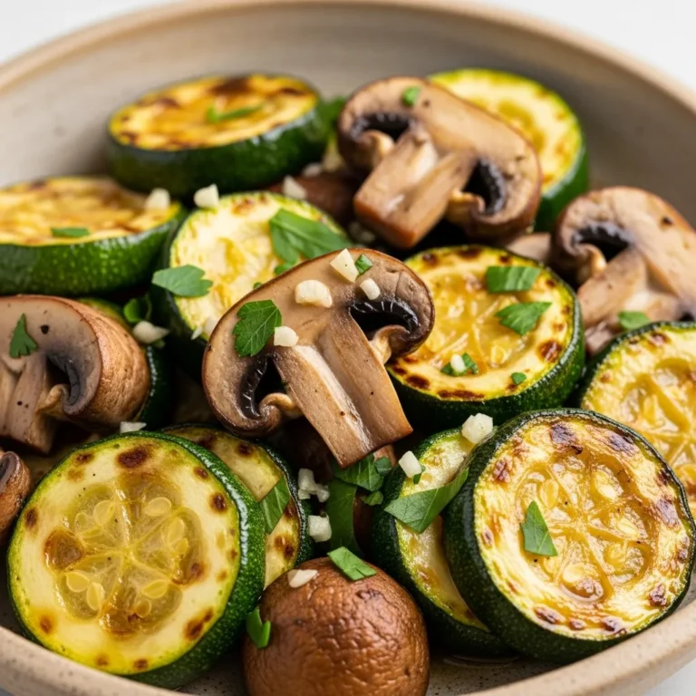 Sauteed Zucchini and Mushrooms