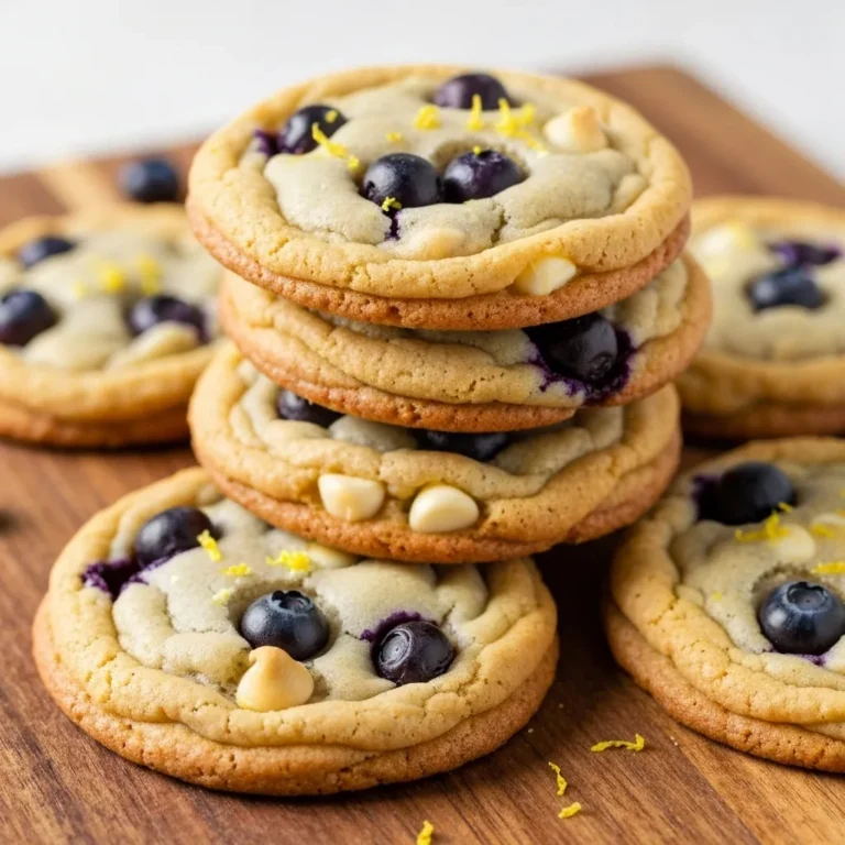 Sweet and Tangy Blueberry Lemon Cookies