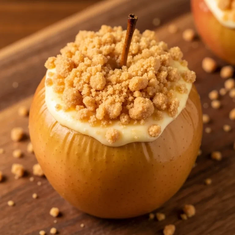 Easy Cheesecake Stuffed Baked Apples