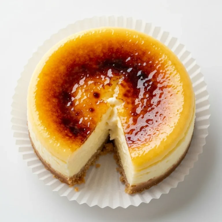 Decadent Mini Crème Brûlée Cheesecakes