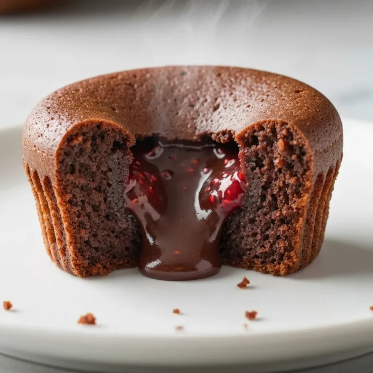 Delightful Raspberry Chocolate Lava Cupcakes