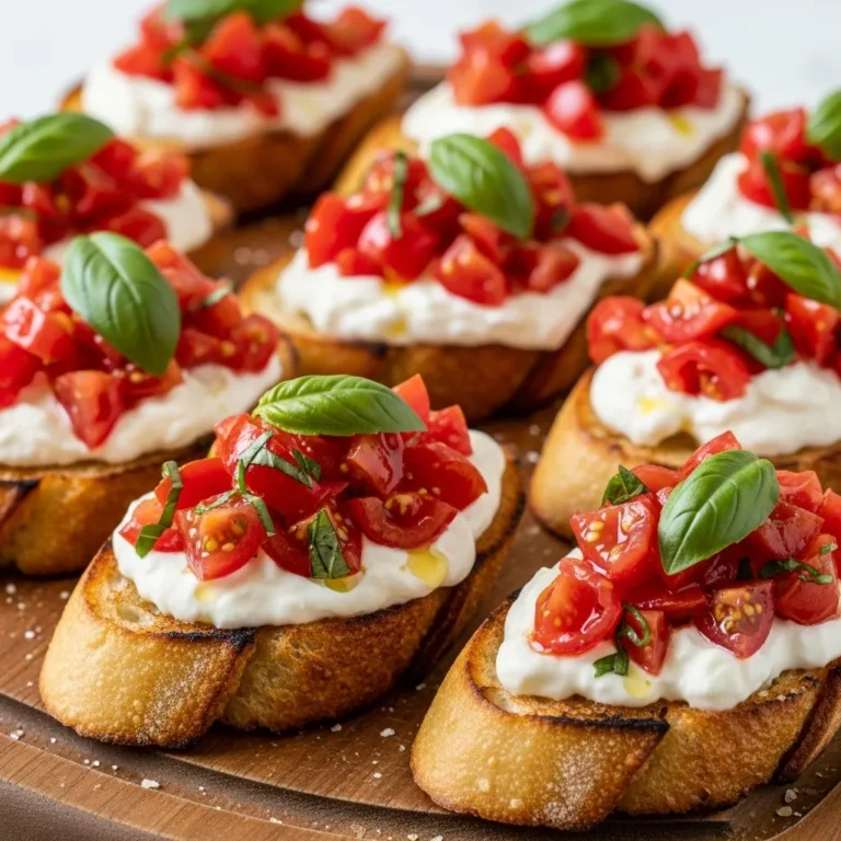 Burrata Bruschetta
