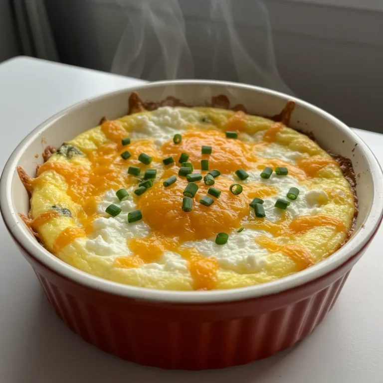 Baked Cottage Cheese Eggs Recipe