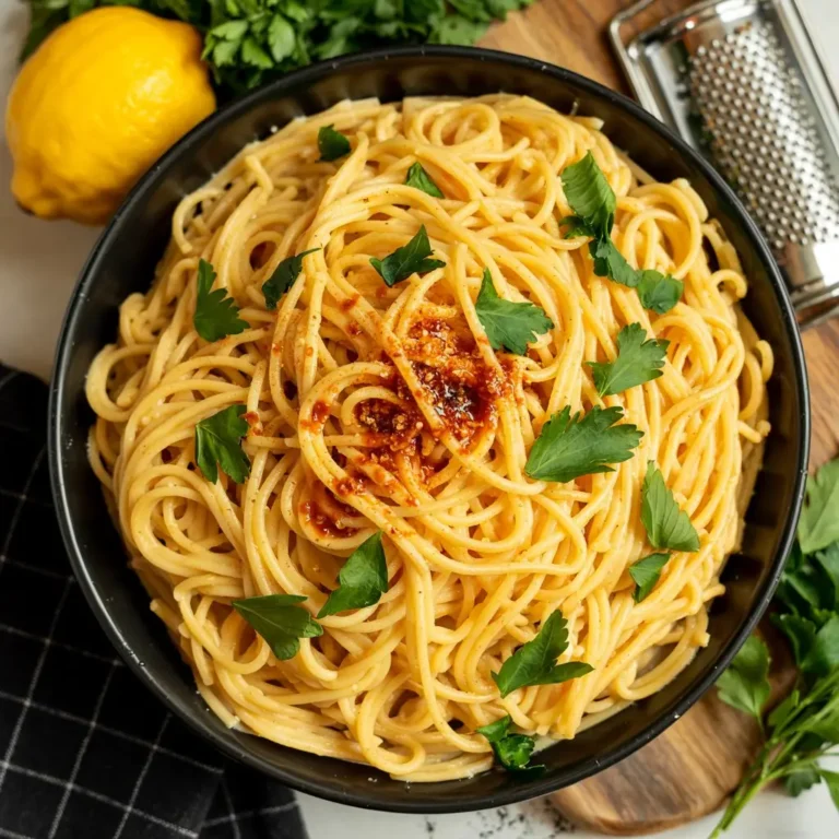 Lemon Butter Garlic Pasta Sauce