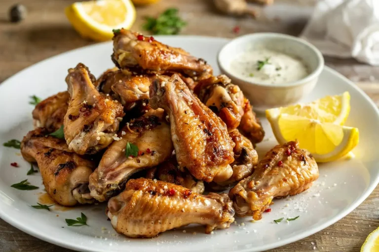 Air Fryer Lemon Pepper Chicken Wings