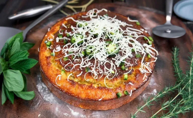 Jalapeño Cornbread with Lime Honey Glaze