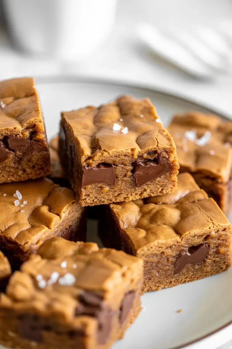 Browned Butter Blondies