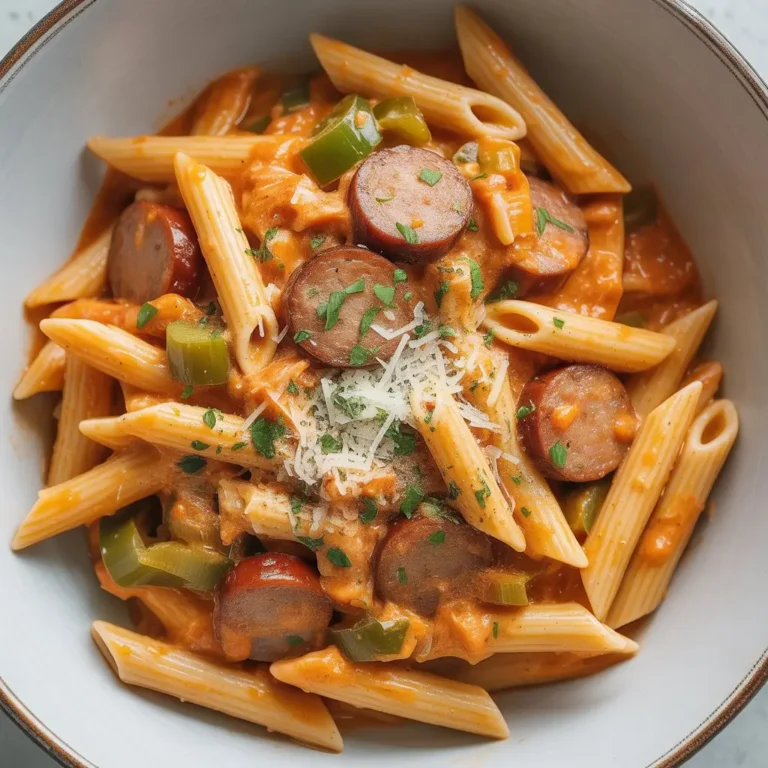 Cajun Sausage Pasta