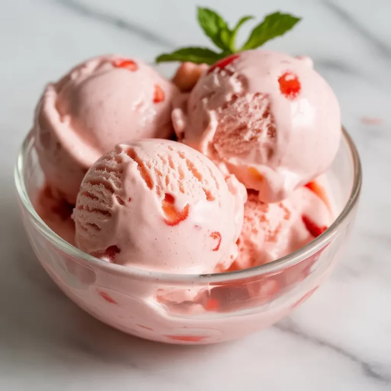 Strawberry Ice Cream Recipe