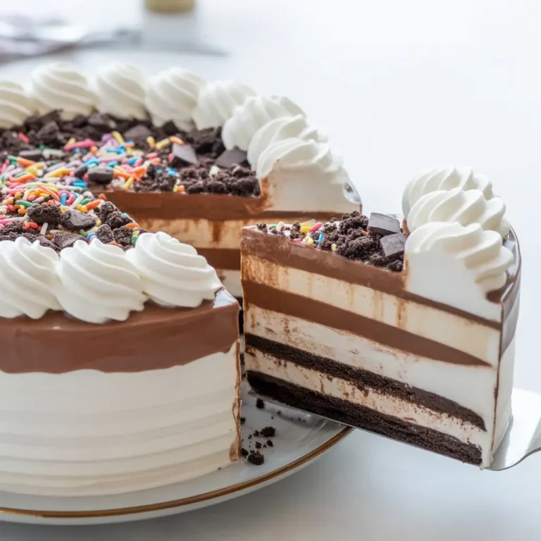 Easy Ice Cream Cake