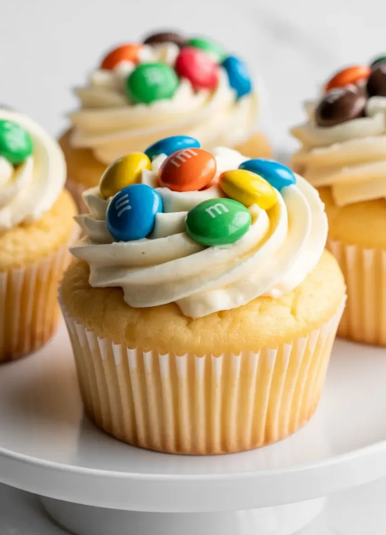 M&M Cupcakes Recipe