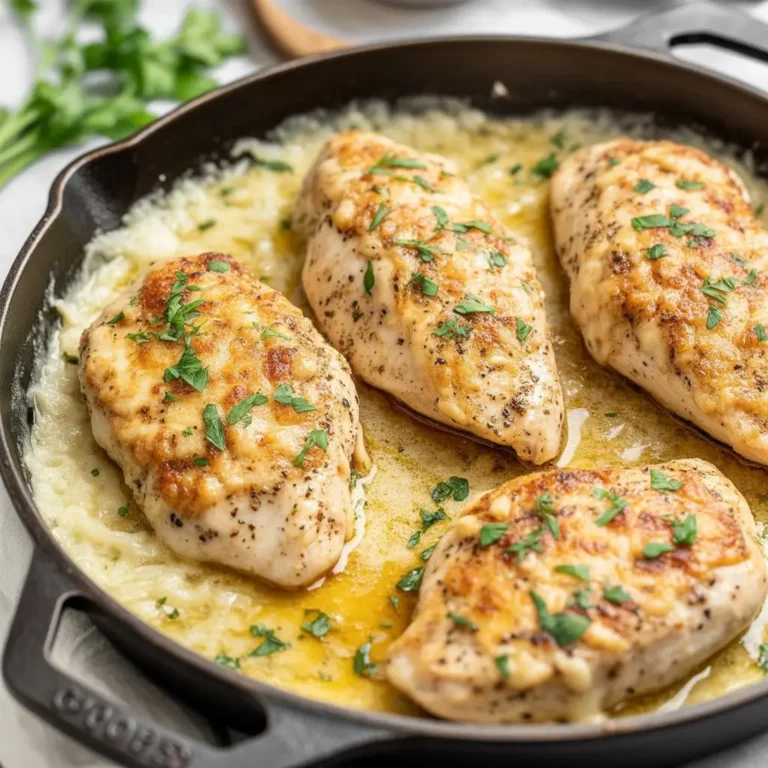 Effortless Chicken Garlic Parmesan