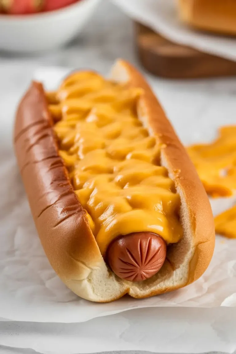 Easy Air Fryer Grilled Cheese Hot Dogs Recipe
