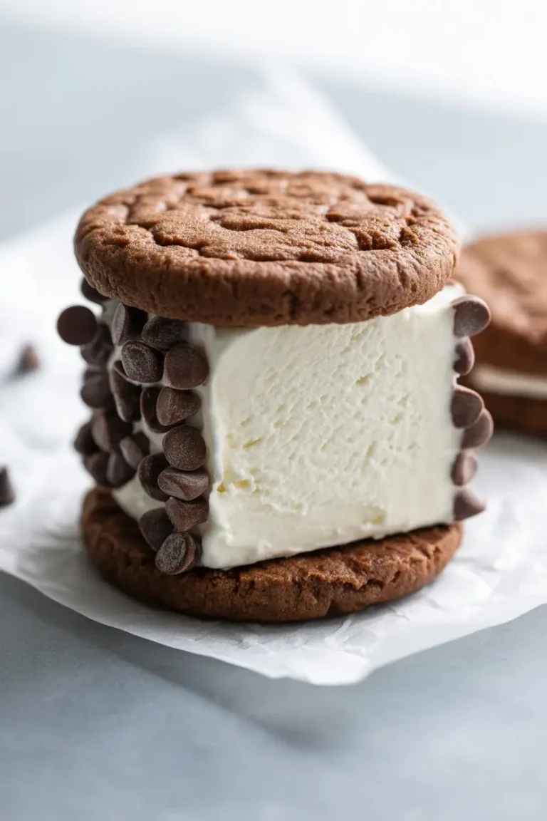 Homemade Ice Cream Sandwiches