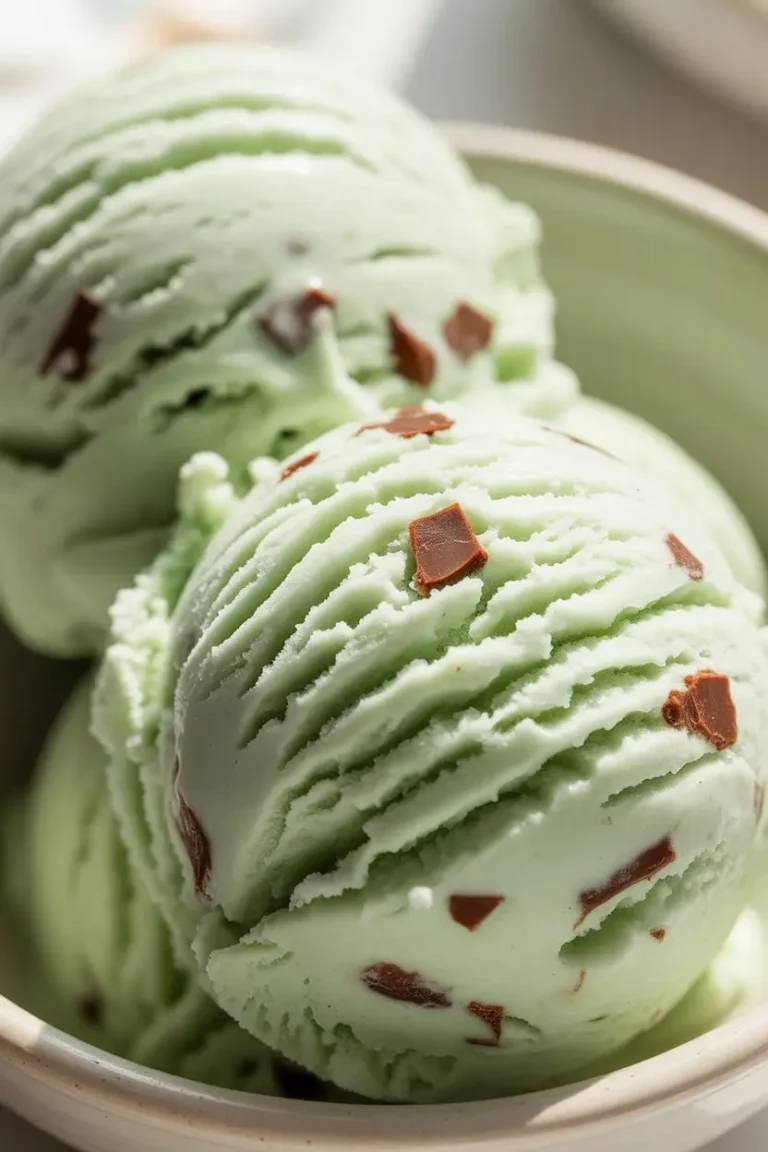Mint Chocolate Chip Ice Cream