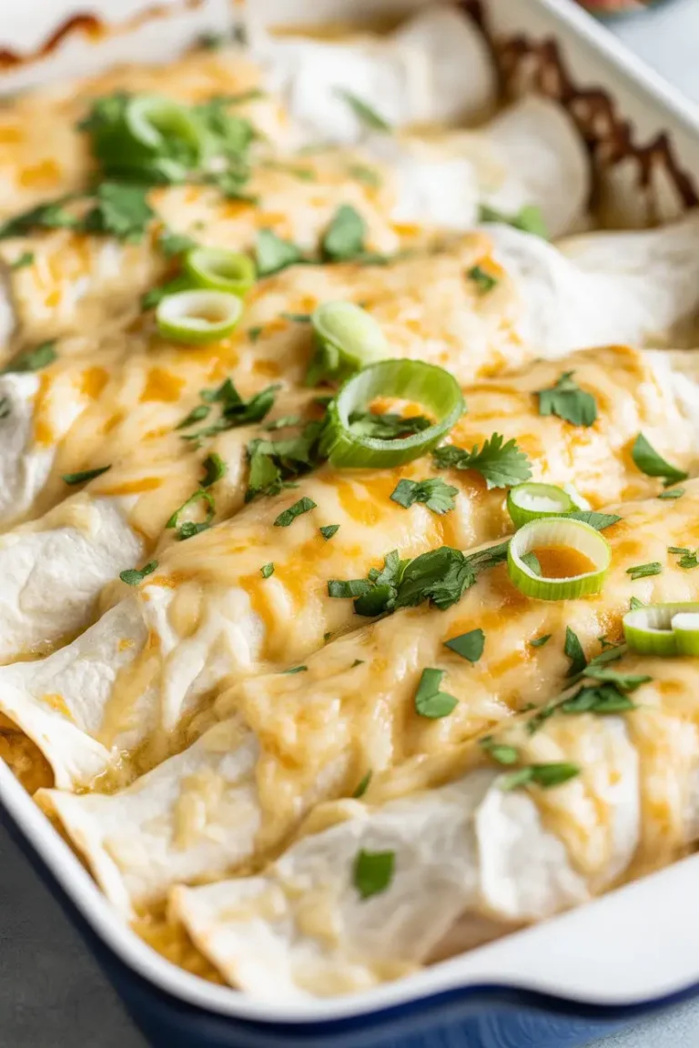 White Chicken Enchiladas