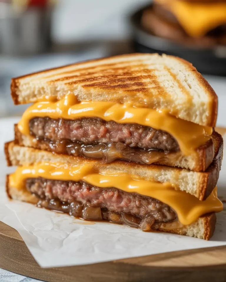 Cheesy Patty Melts with Special Sauce