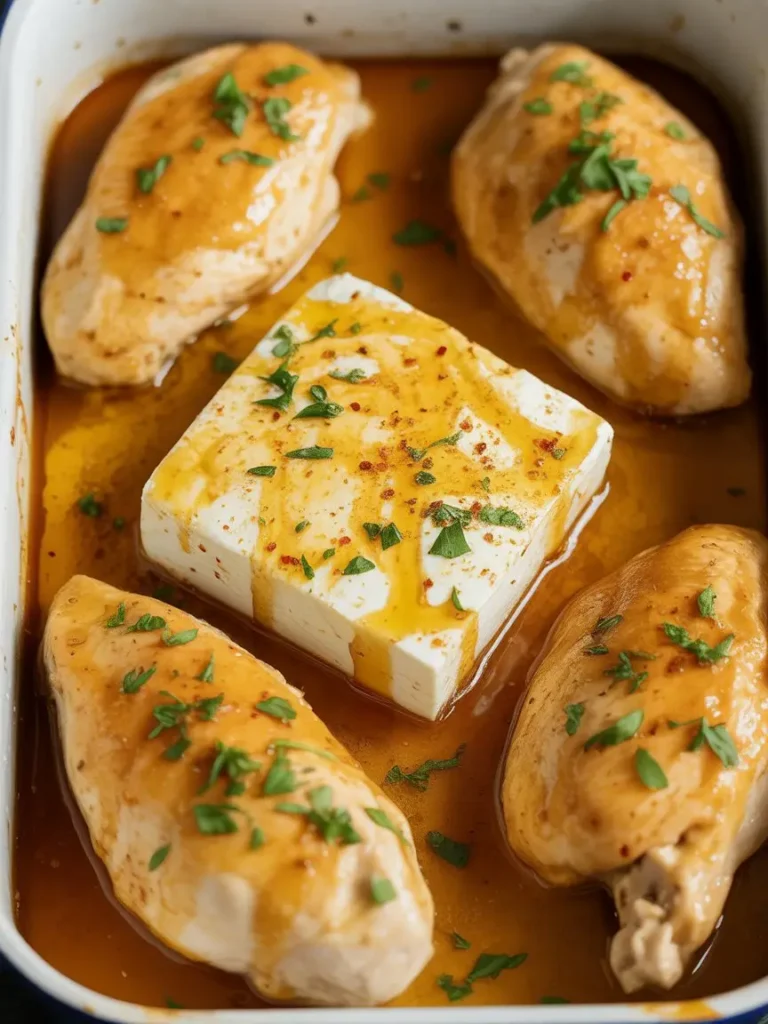 Hot Honey Feta Chicken