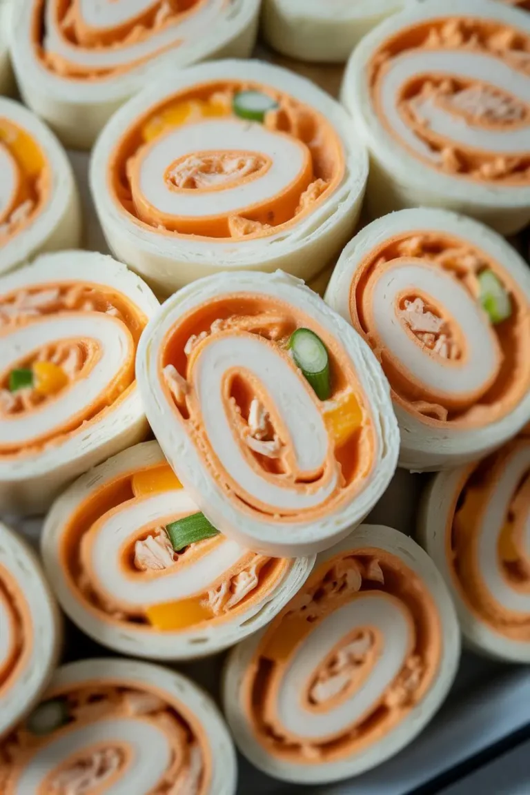 Buffalo Chicken Pinwheels