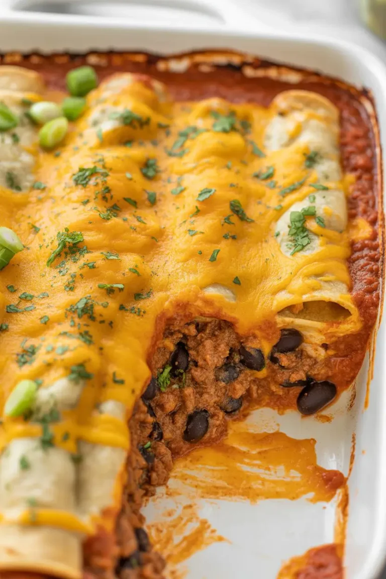Beef Enchilada Bake