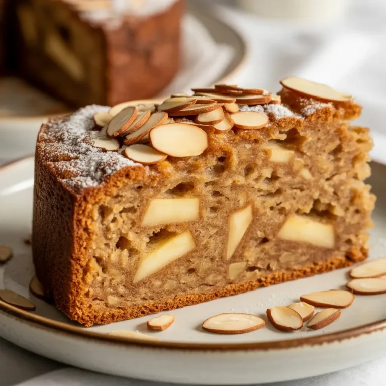 Flourless Apple Almond Cardamom Cake