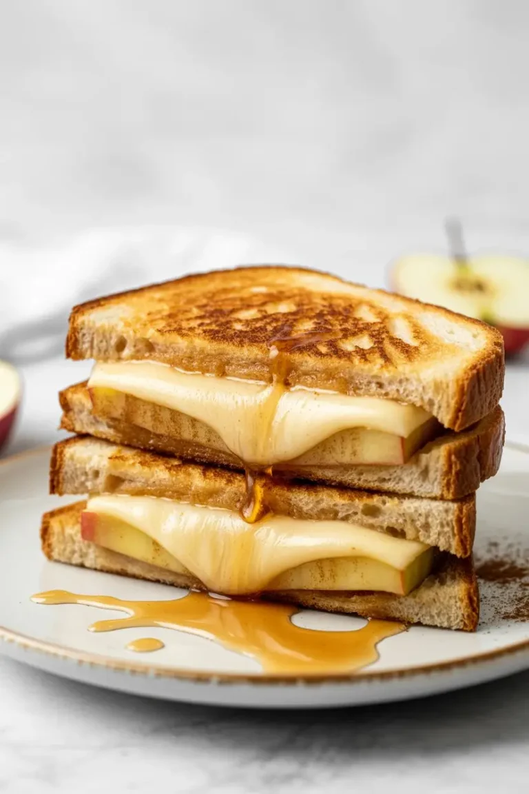 Apple-Cinnamon Grilled Cheese Sandwiches